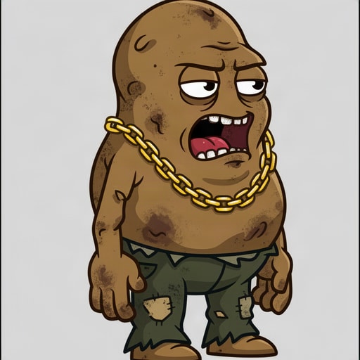 Speaking Potato Character