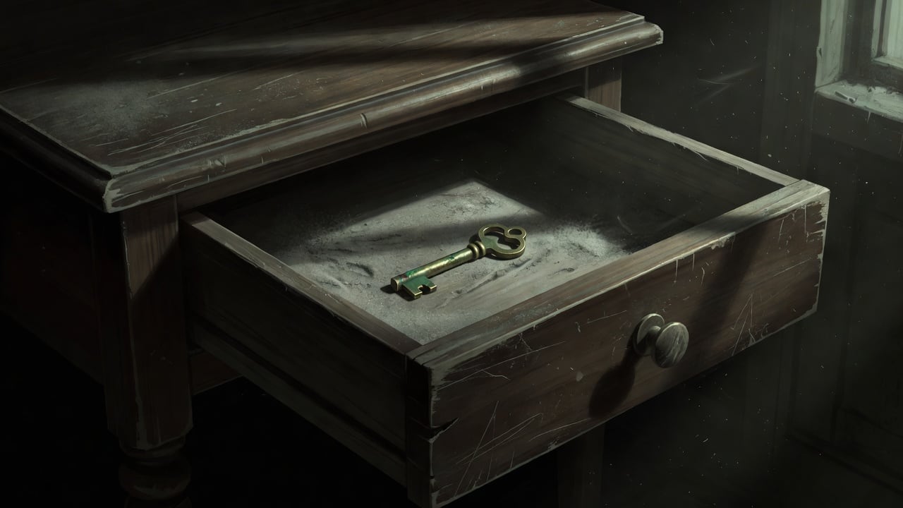 Open Drawer Close-up