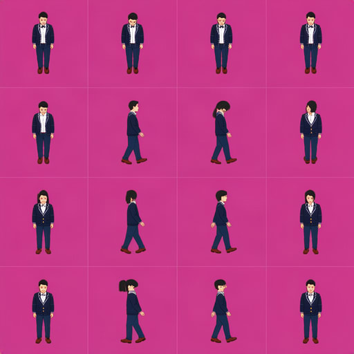 Japanese School Uniform Sprite