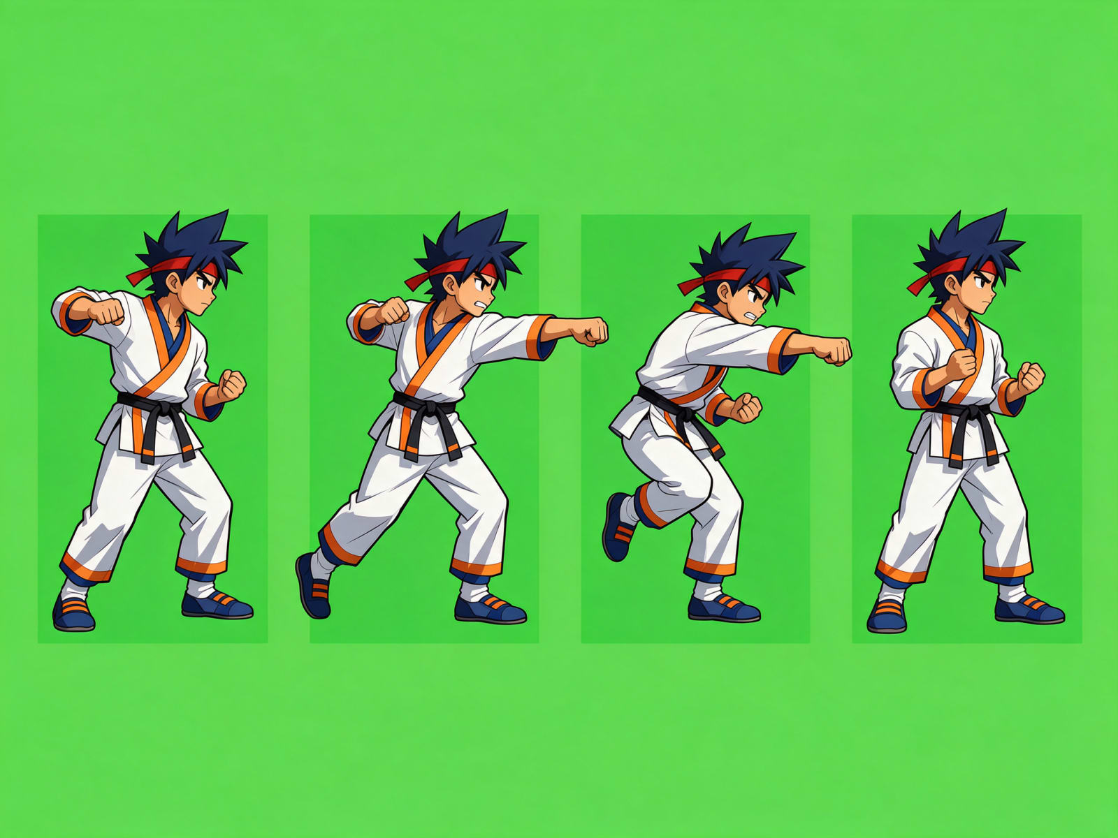 Fighter Punch Sheet