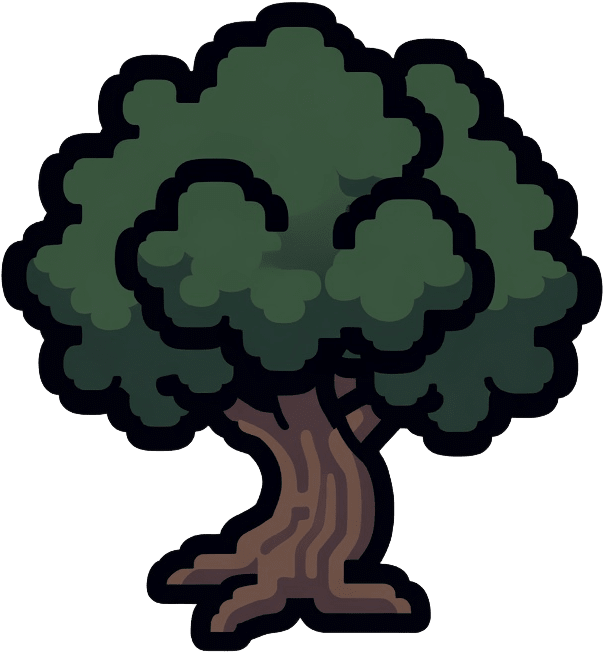 Tree Tile Cartoon