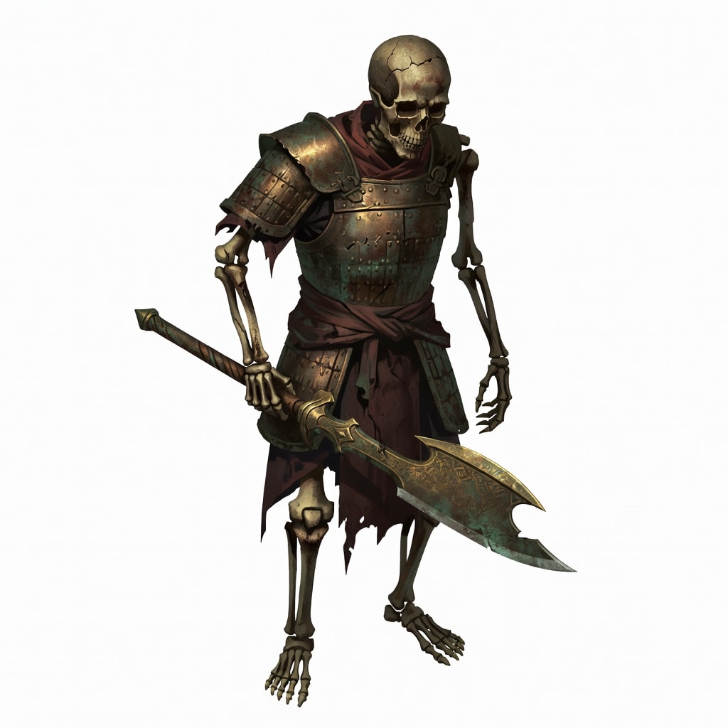 Bronze Skeleton