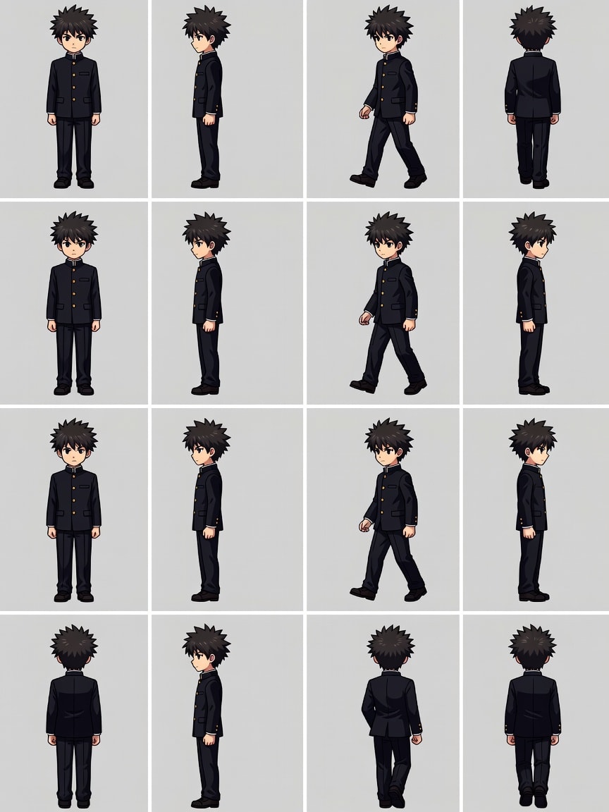kitazaki_katsuya_4dir_sheet
