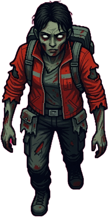 Mara Transformed Zombie Sprite