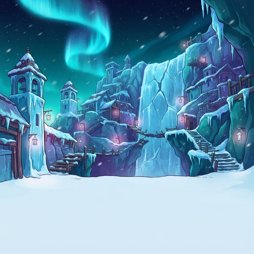 Image: WIDE 16:9 side-scrolling video game BACKGROUND pla
