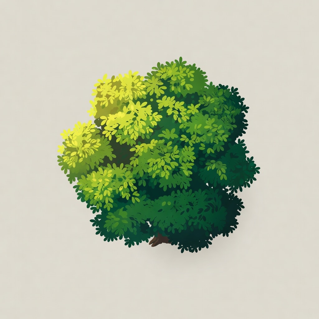 Top-Down Tree 1 - Broadleaf