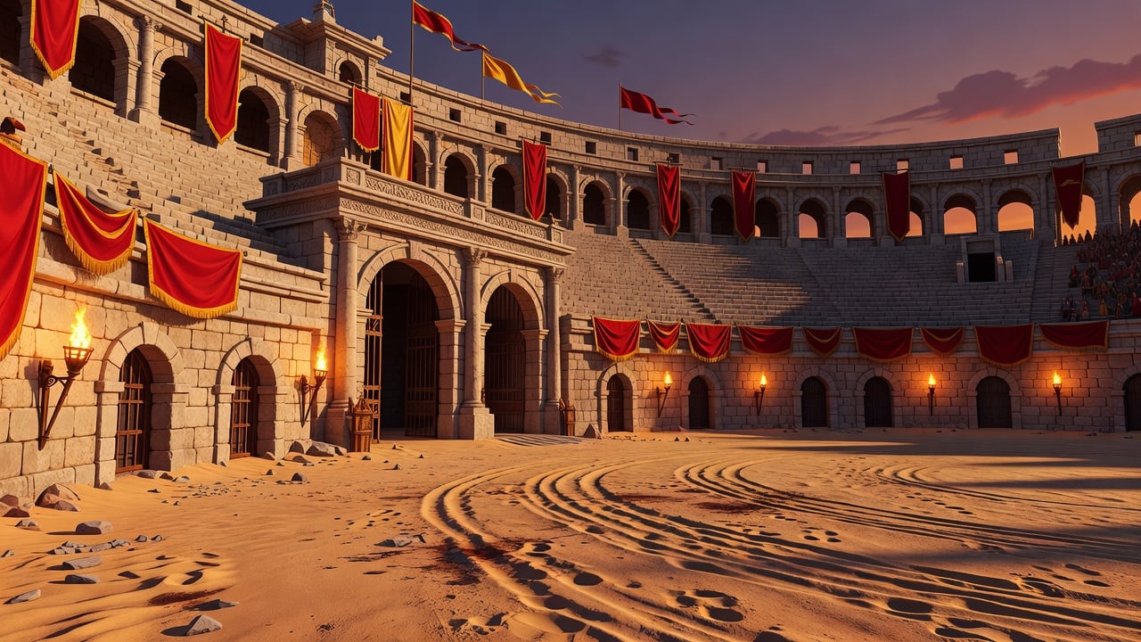 Arena de Gladiadores 2D
