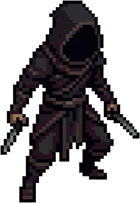 Cutthroat - hooded assassin 32x32