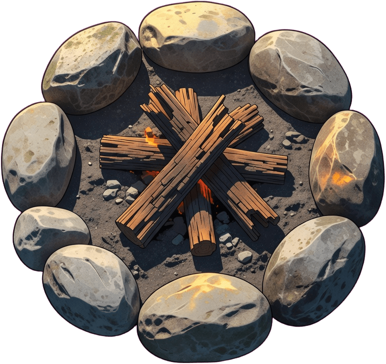 Campfire Ring (unlit)