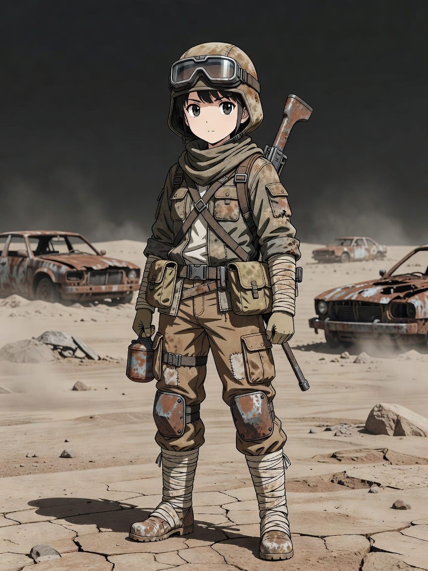 Anime Direction 4 - Dust Wasteland Anime (female)
