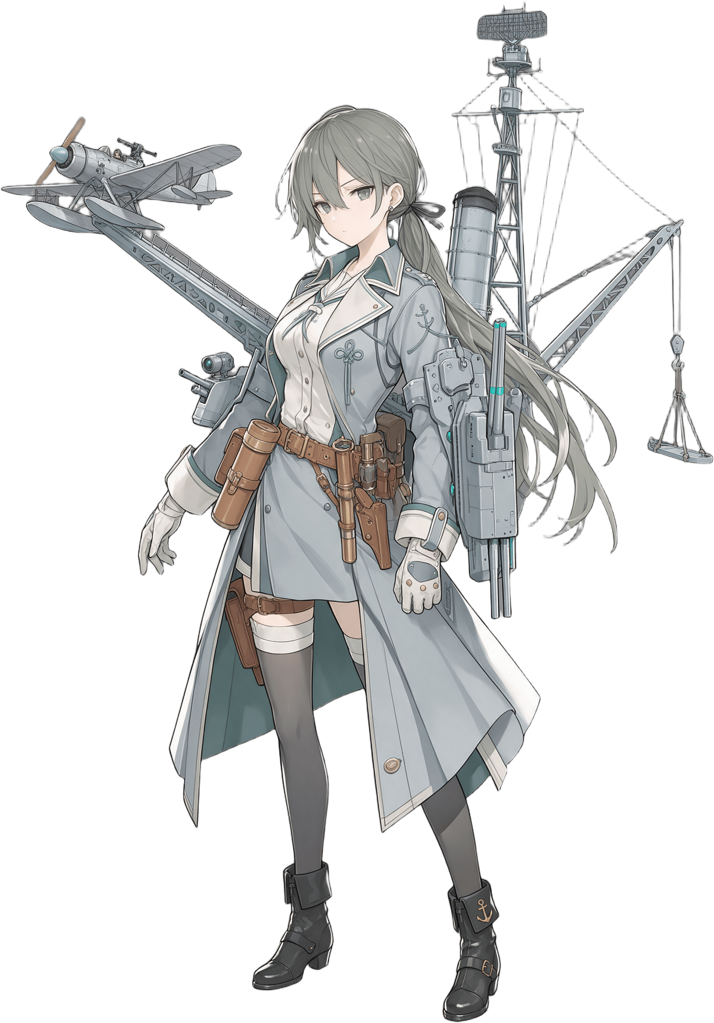 Oyodo ship-girl illustration