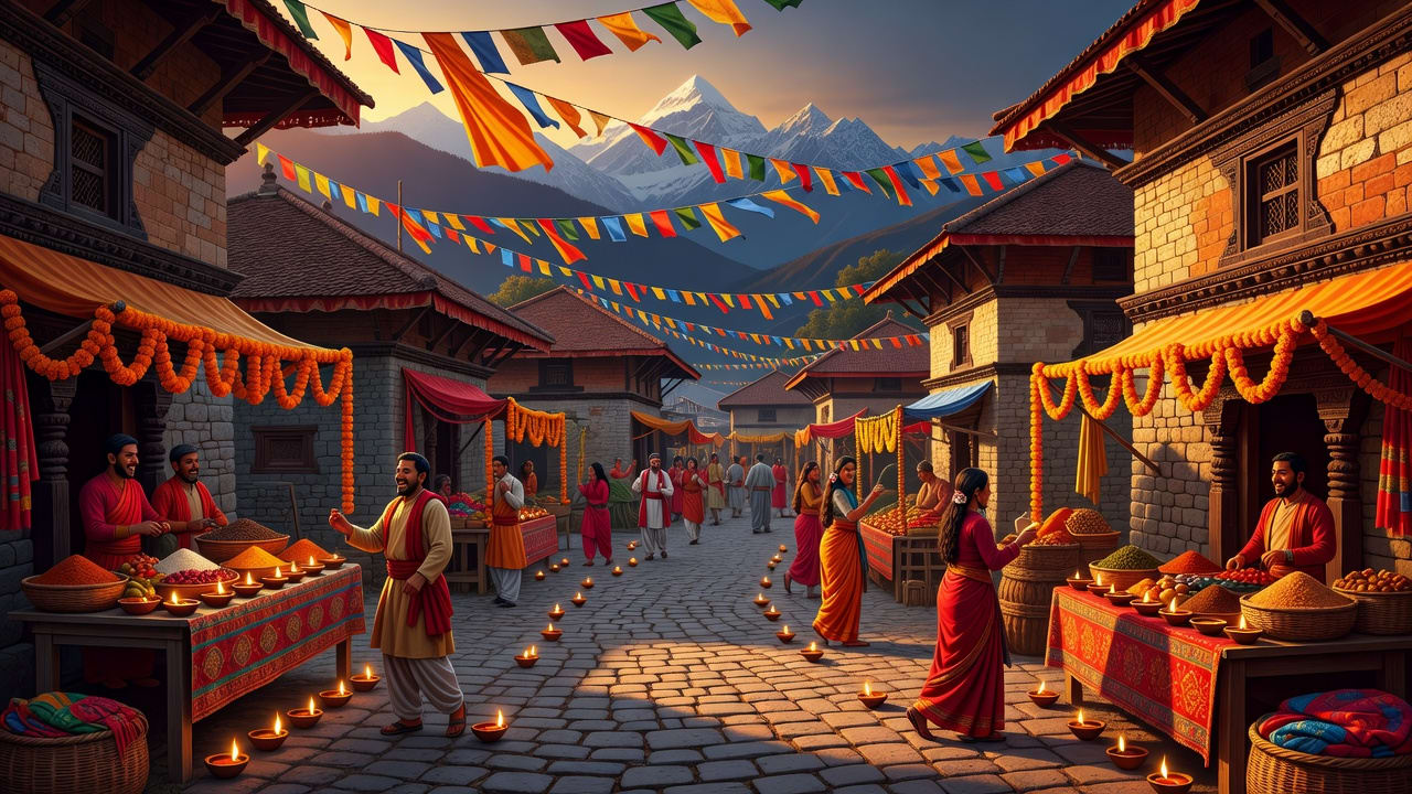 Chadparva Festival Courtyard