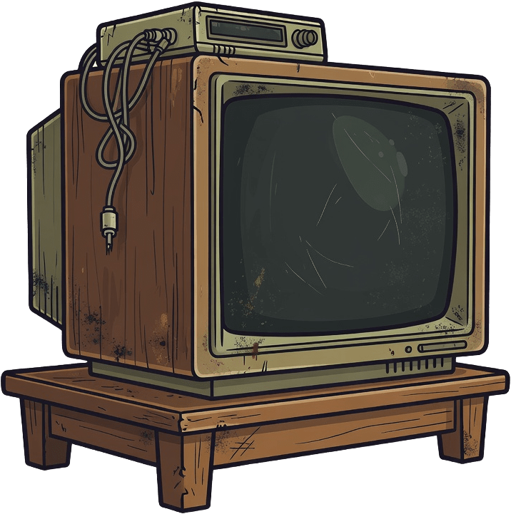 TV on Stand Sprite