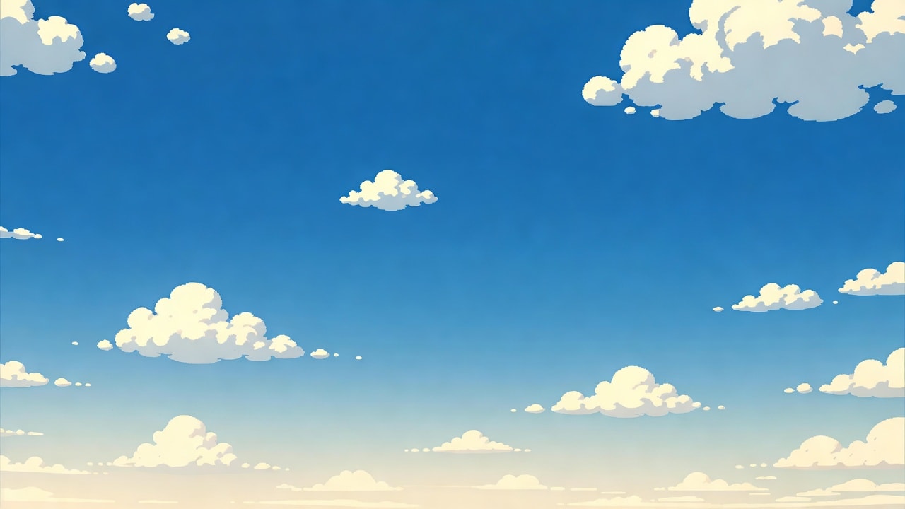 Comic Hero Sky Parallax Layer