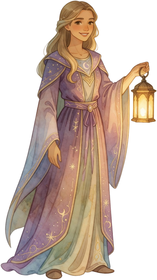 Maera the Occultist - Storybook Sprite