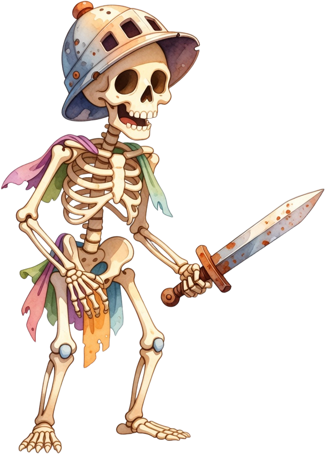 Bone Soldier - Storybook Sprite