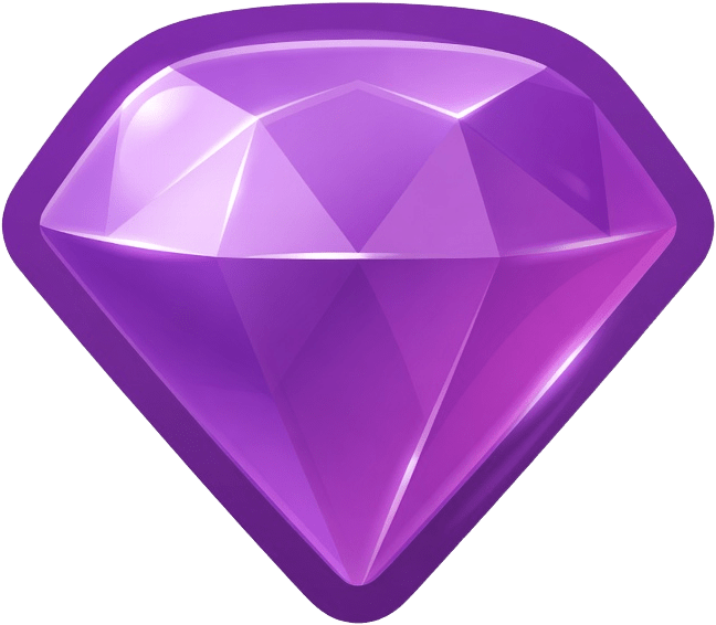 Purple Gem Tile