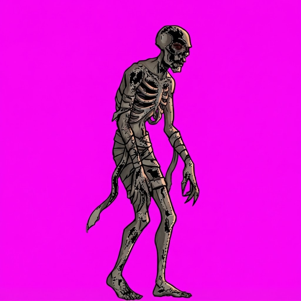 Image: Redraw the SAME single creature from the reference