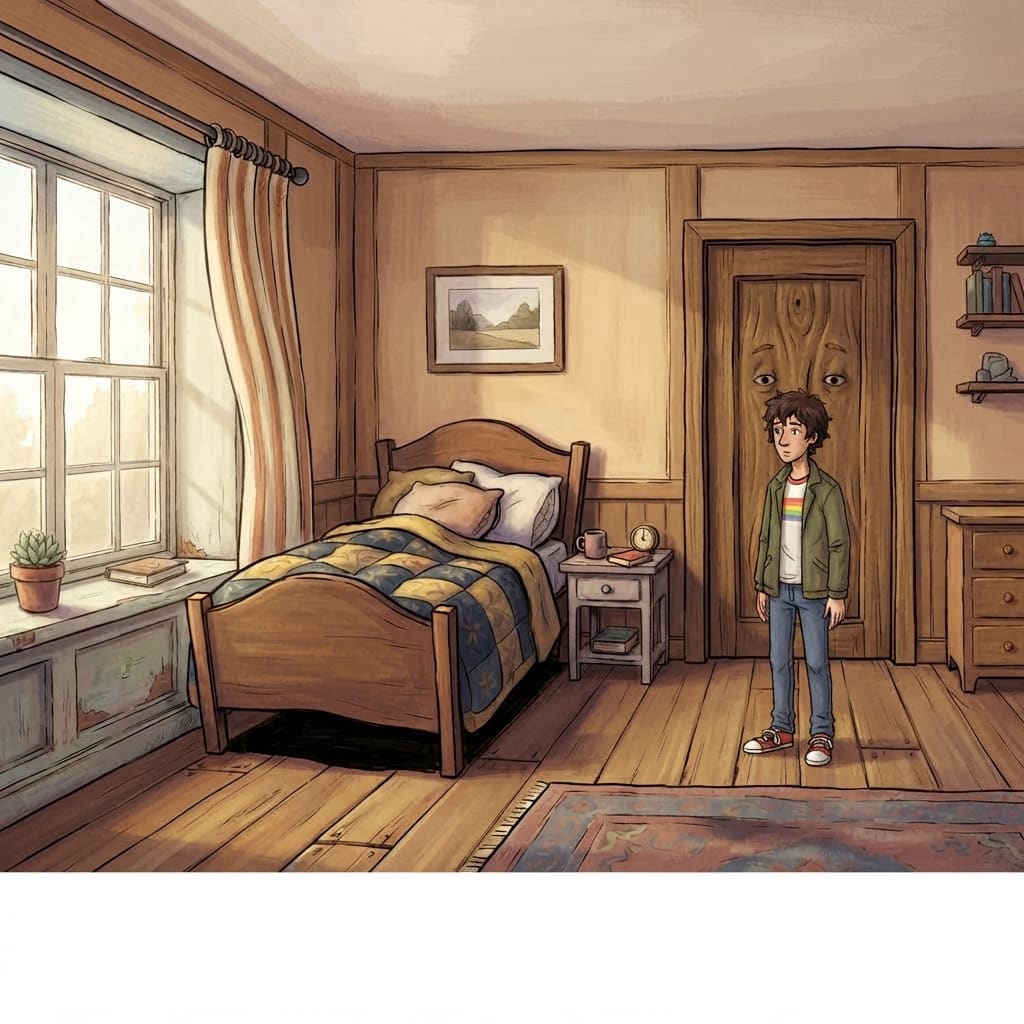 Image: Revise into one full-bleed 16:9 bedroom concept, n