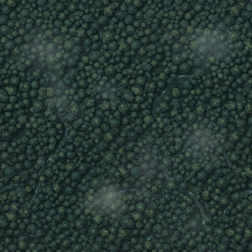Image: Seamless tileable surface texture for dense tropic