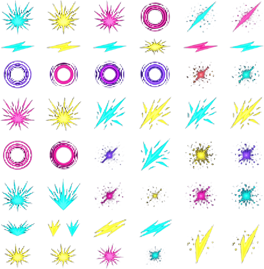 Neon Beat Particles