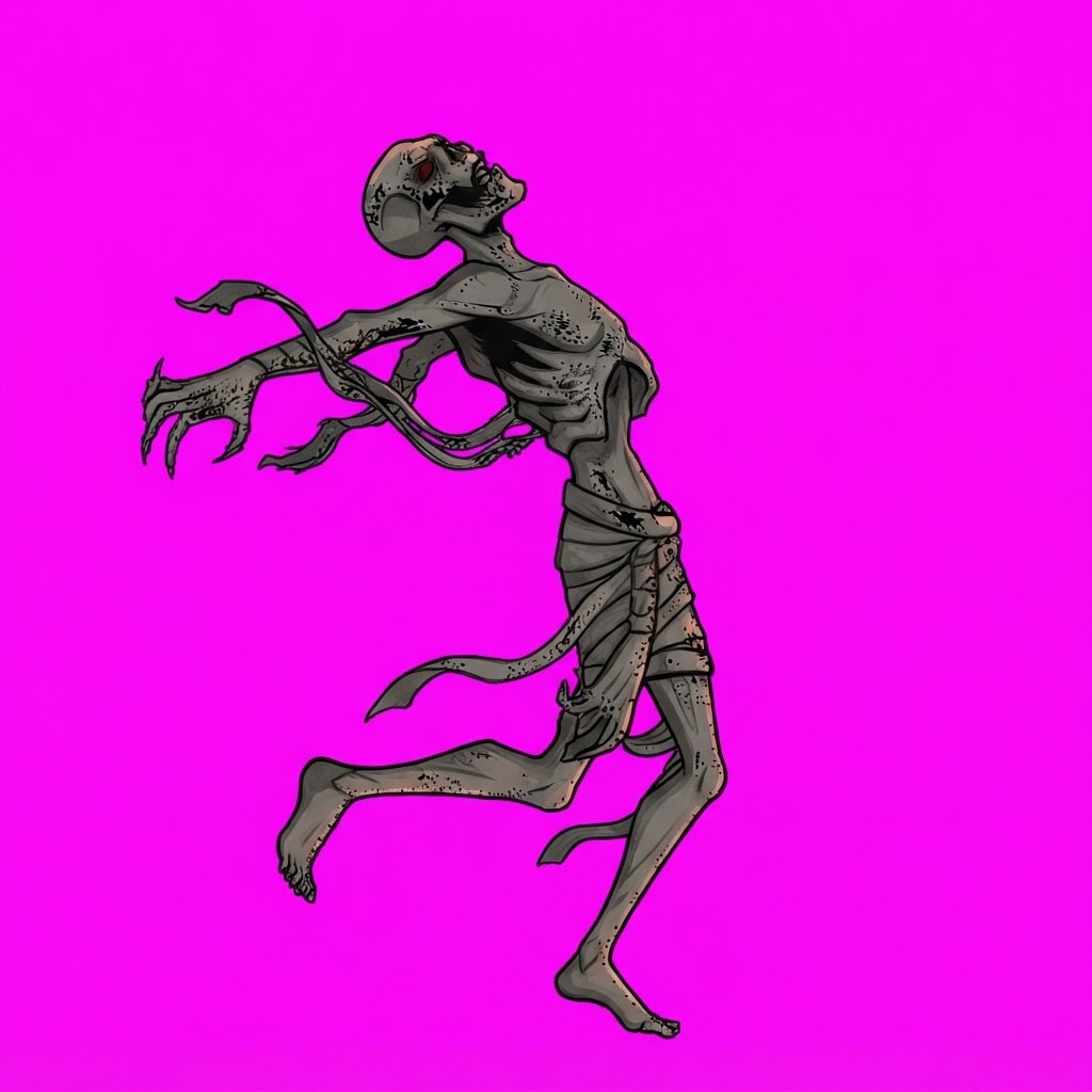 Image: A single knockback keyframe for a fighting-game an