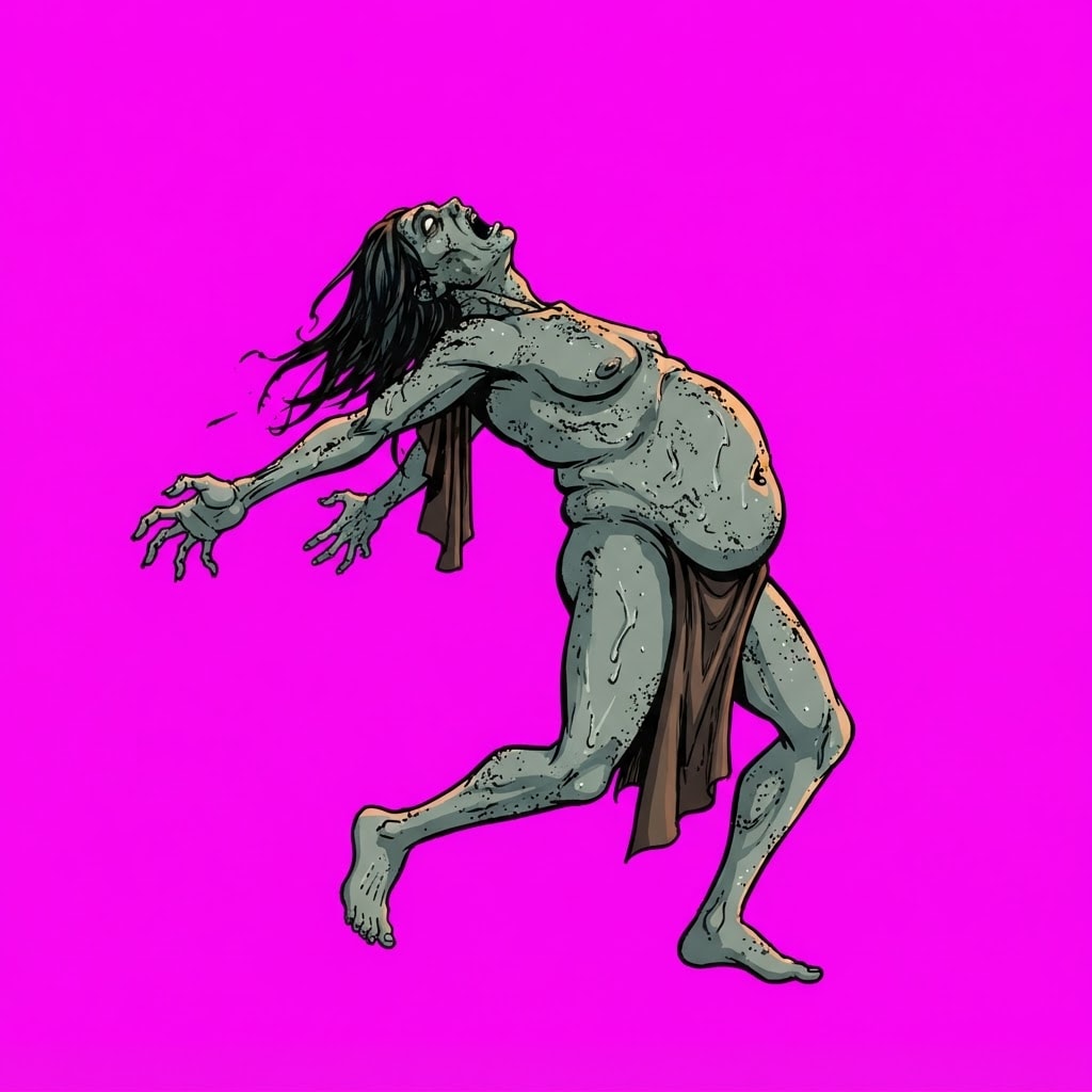 Image: A single knockback keyframe for a fighting-game an