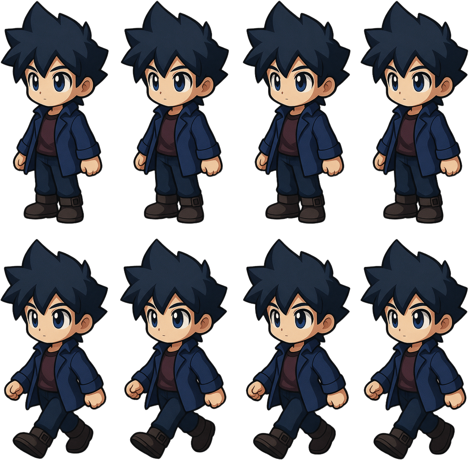 Chibi Farmer Hero Sheet