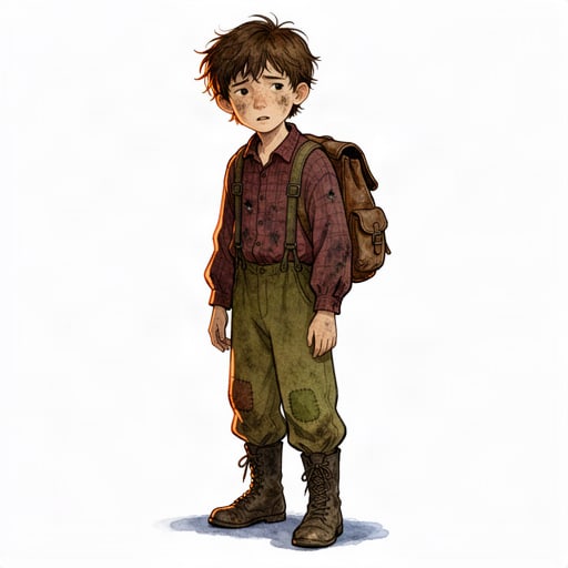 Painted Boy Cutout