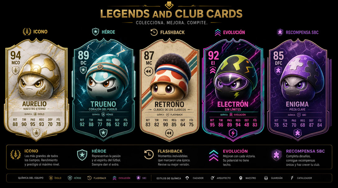 Hongos FC - Cartas Iconos Héroes SBC