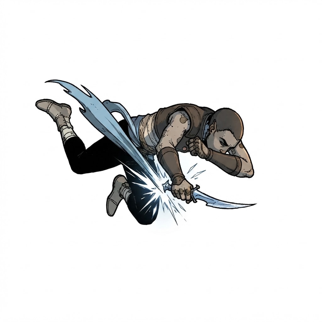 Image: Redraw this exact character in this exact art styl