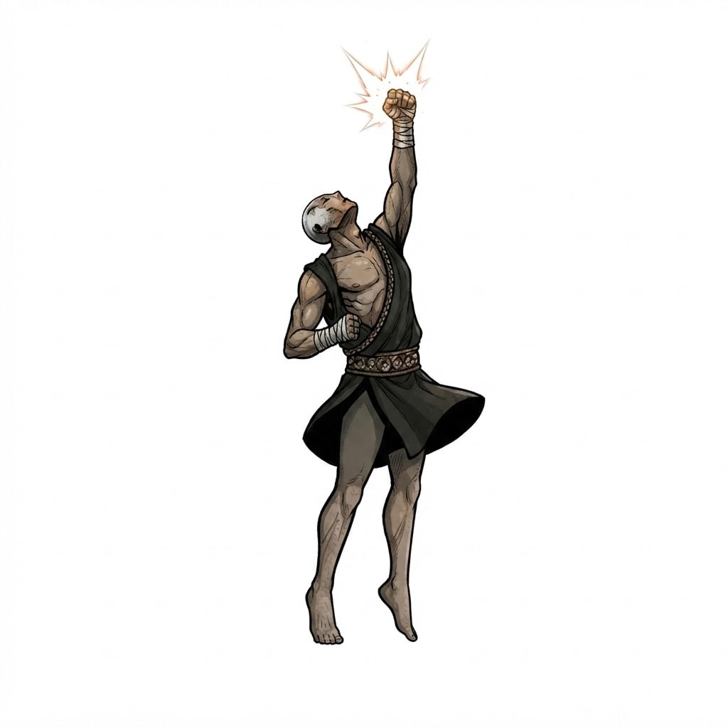 Image: Redraw this exact character in this exact art styl