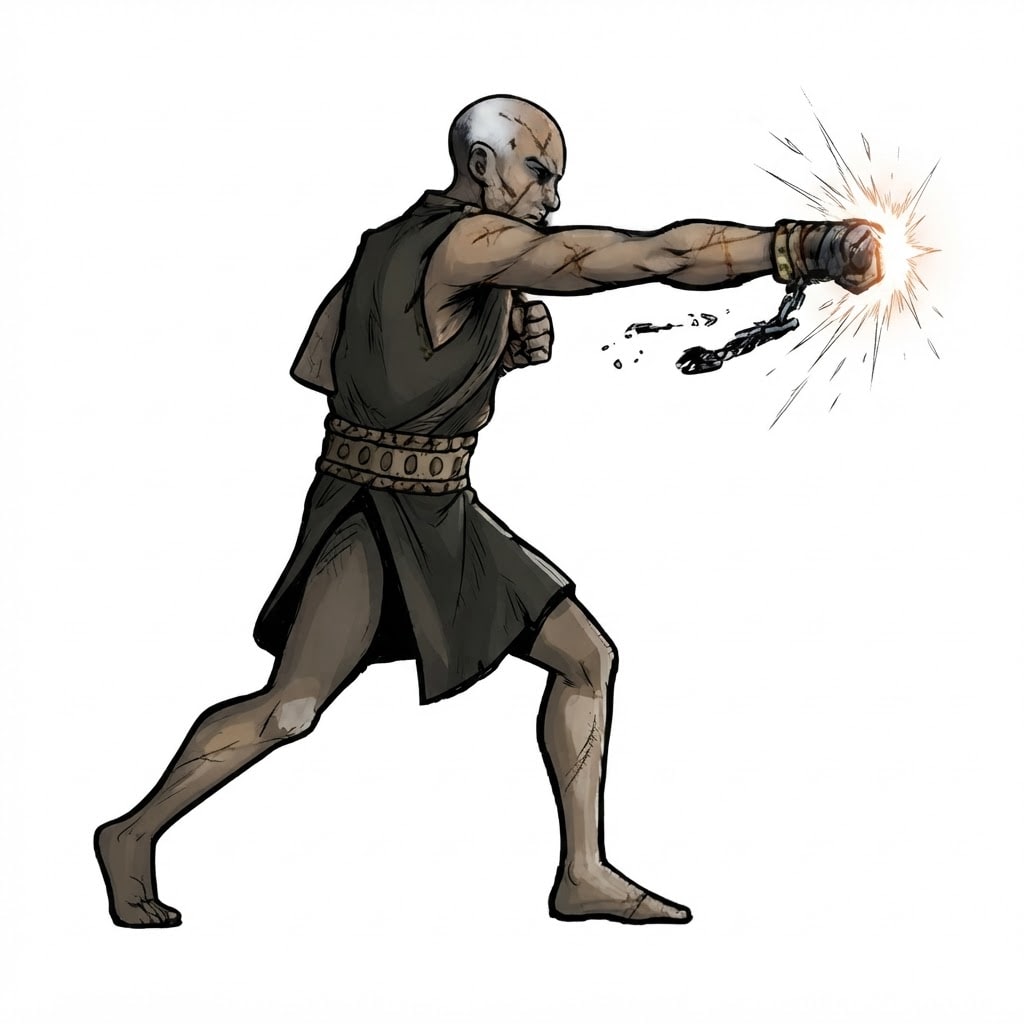 Image: Redraw this exact character in this exact art styl