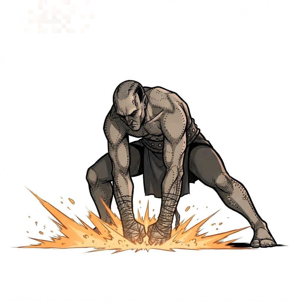 Image: Redraw this exact character in this exact art styl