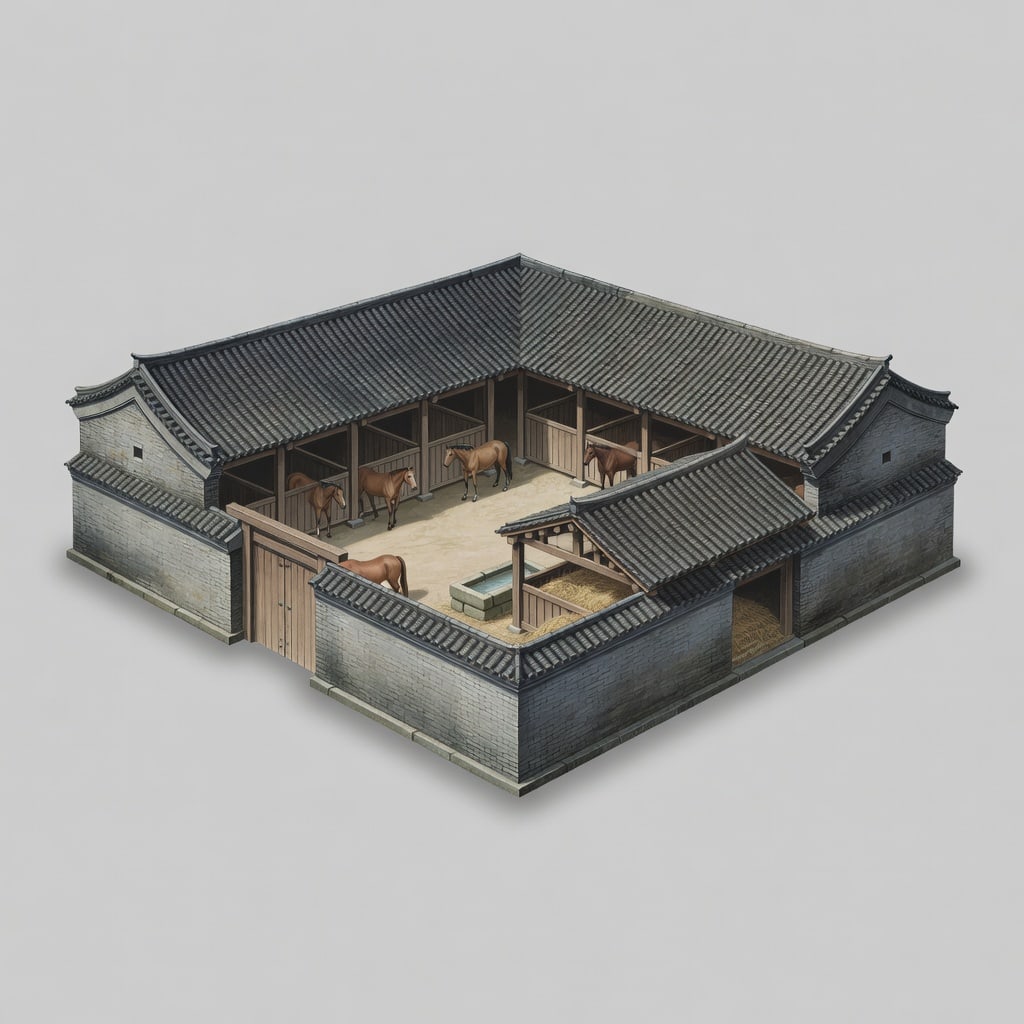 Ming Courtyard Stable 15th c