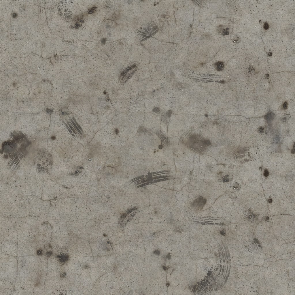 Weathered Concrete Floor Albedo