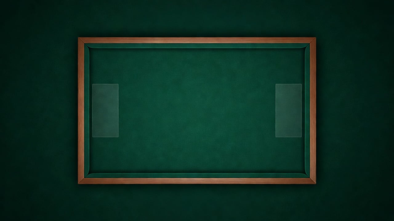 Classic Emerald Domino Table