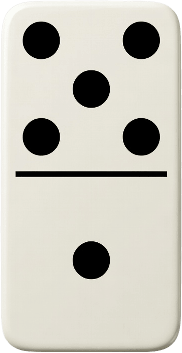Classic White Domino Tile
