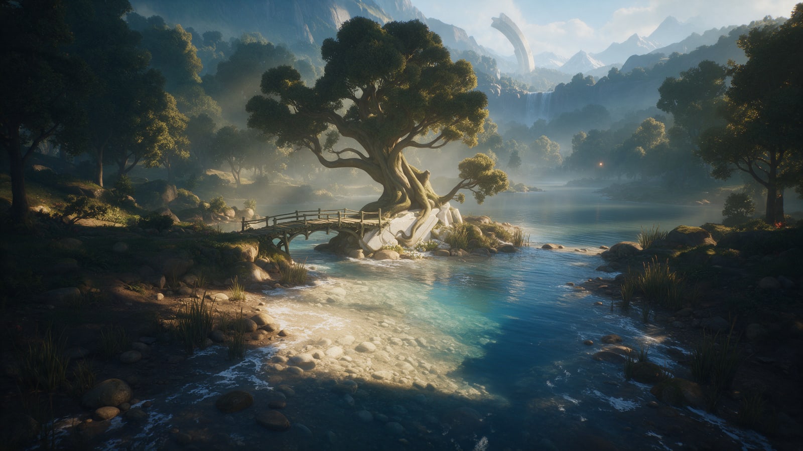 VASSALBORN Lookdev C v3 - Rio e Ponte - Direcao Visual Definitiva