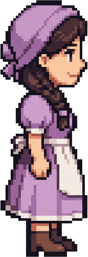 Image: Redraw this exact pixel-art character in the same