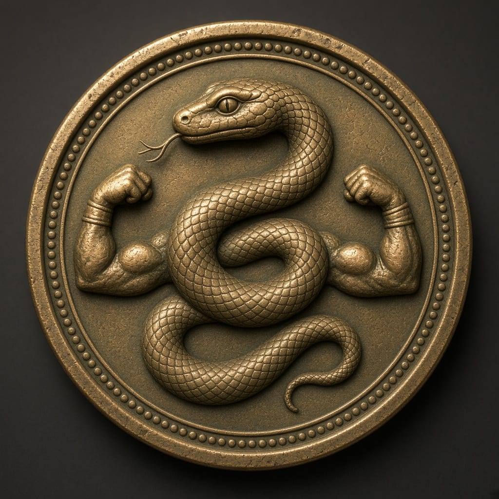 Snake Emblem Coin