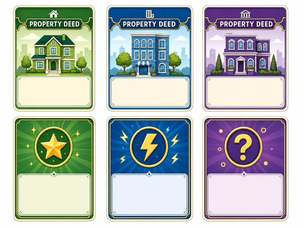 Rento Style Property and Event Cards