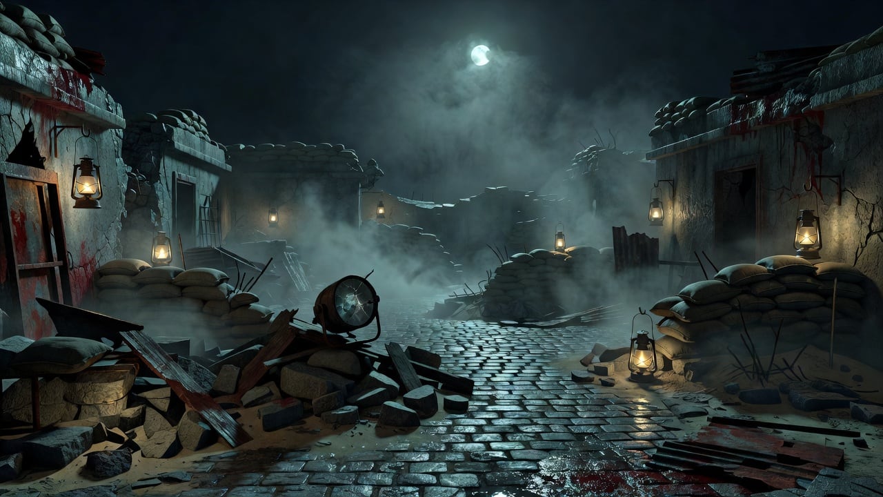 Nacht Bunker Courtyard Concept