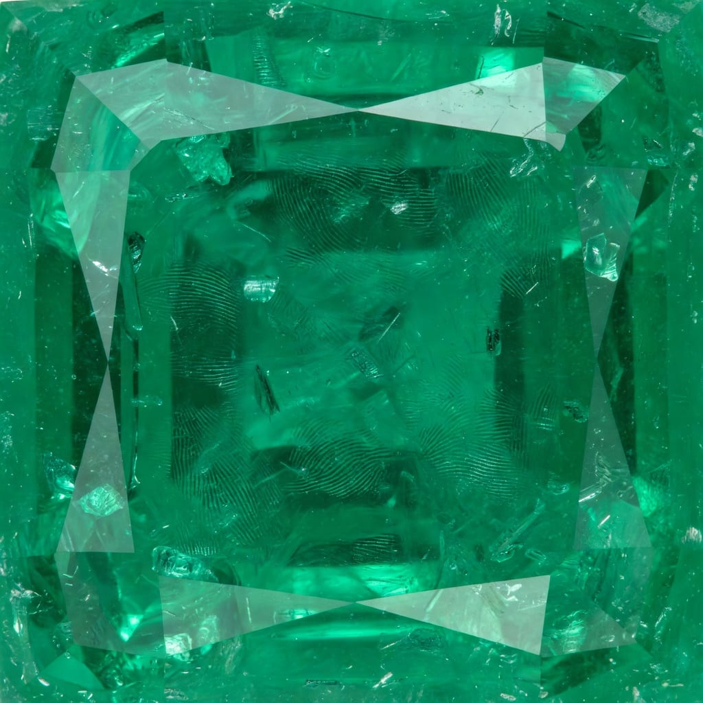 Emerald Gemstone Seamless Texture