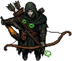 Dark Fantasy Archer Sprite