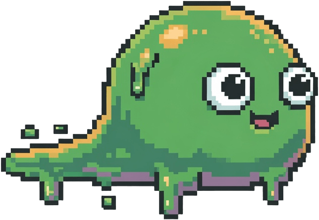 Slime Protagonist Sprite (faces right)