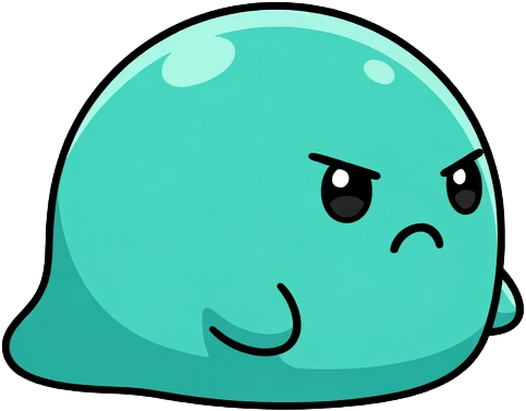 Slime Variant 4 - Chibi Cel-shaded