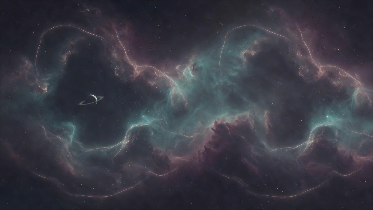 Cosmic Void Nebula Layer