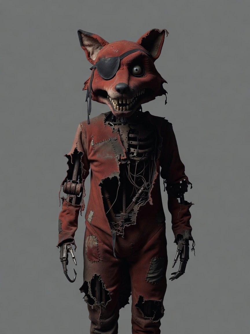 Foxy Decayed Body Sprite