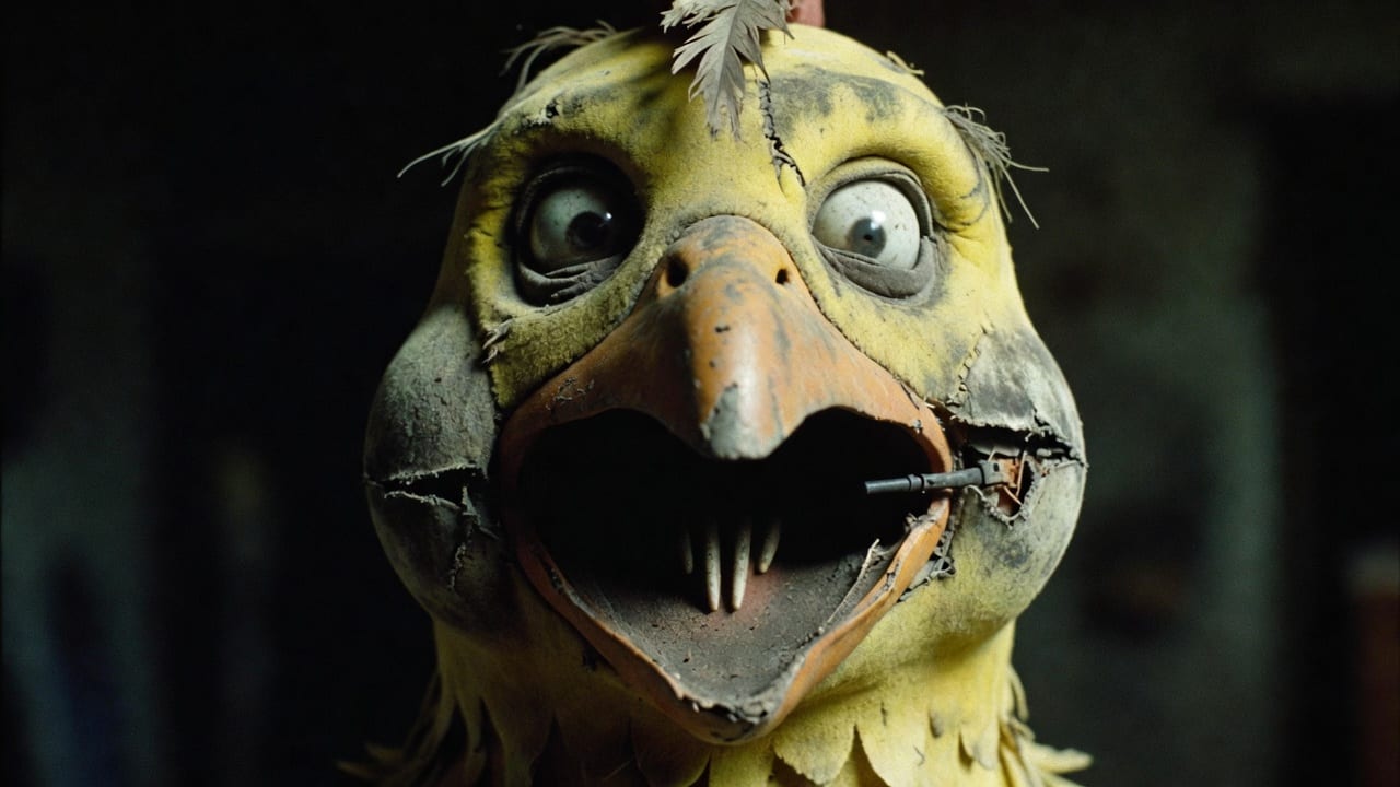 Chica Level 2 Jumpscare Face